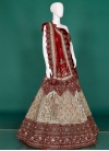 Fabulous Cut Dana Organza Lehenga Choli - 4